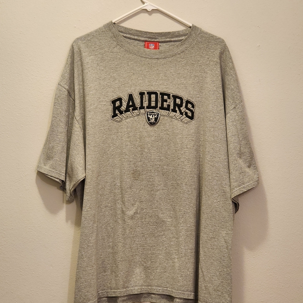Gray "Vintage Raiders T-shirt"
